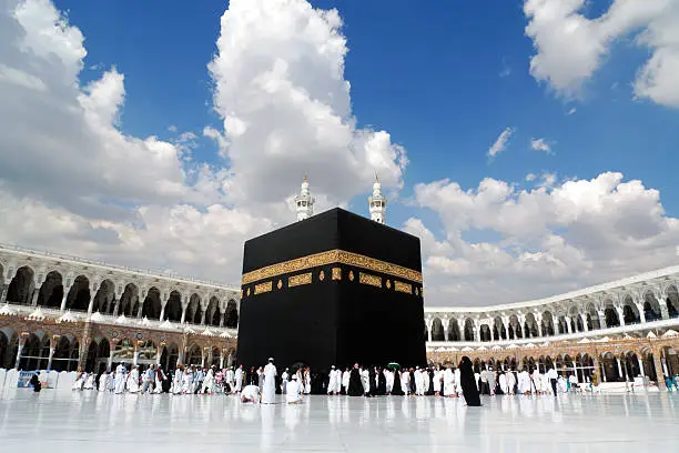 kaaba in mecca saudi arabia